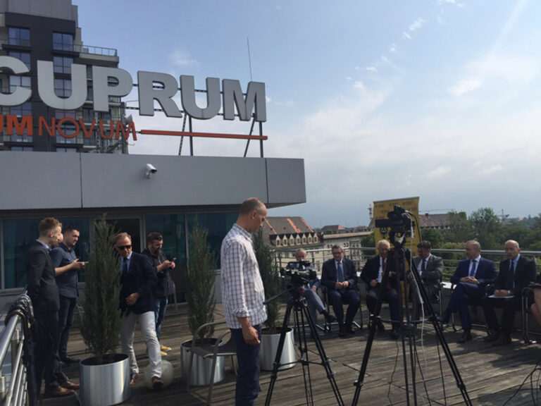 Debata medialna w KGHM Cuprum